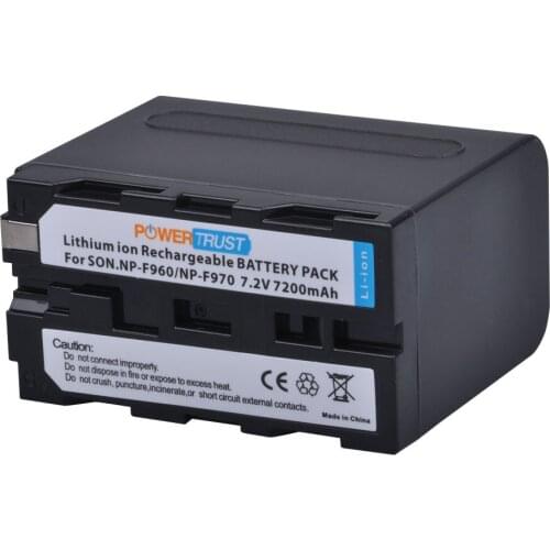 1Pcs 7200mAh NP-F960 NP-F970 NP F970 NP F960 Battery for Sony NPF960 NPF970 F960 F970 F950 DCR-SC100 CCD-SC55 CCD-SC65 Batteries