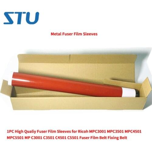 1PC High Qualiy Metal Fuser Film Sleeves for Ricoh MPC3001 MPC3501 MPC4501 MPC5501 MP C3001 C3501 C4501 C5501 Fuser Film Belt