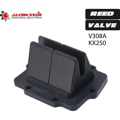 Alconstar V-FORCE Reed Cage For Kawasaki KX250 1987-2004 V308A 125cc 250cc Motorcycle Reed Rage Valve System V-force 3