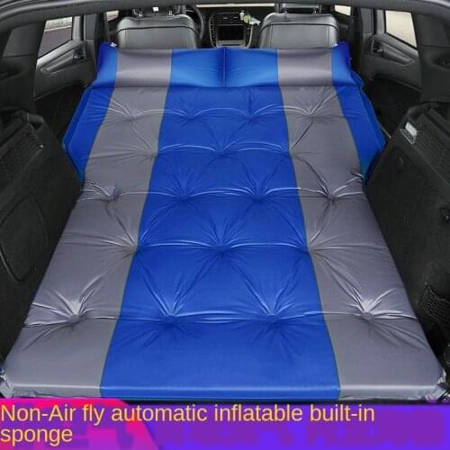 Automatic Inflatable Car Mattress Off-road Vehicle SUV Travel Bed Air Cushion Car Sex Bed Folding Outdoor Camping Sleeping Mat