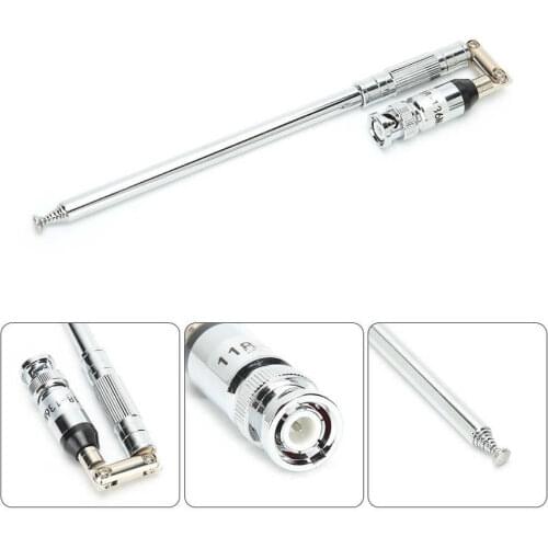 New Vehicle Mounted Antenna Car Antenna VHF/UHF118-136 Car Antenna Aerial Frequency Range Long Rod Bendable BNC Interface