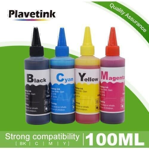Plavetink Ink Bottle For 100ml Printer Ink Refill Kits For HP 364 XL C5388 C5370 C5373 D5468 D5463 D5460 D7560 5510 5511 5512