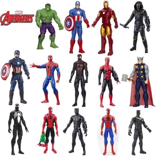 13 Designs 30cm Disney Super Heroes Avengers Endgame Thanos Hulk Captain America Thor Wolverine Venom Action Figure Toys Dolls