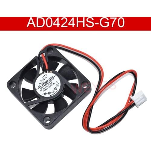 Well Tested AD0424HS-G70 Cooling Fan DC24V 0.09A Two Lines For ADDA