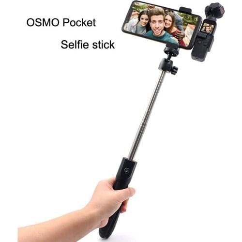STARTRC DJI OSMO Pocket Selfie stick Expand the fixed bracket With aluminum alloy mobile phone clip bracket self-timer