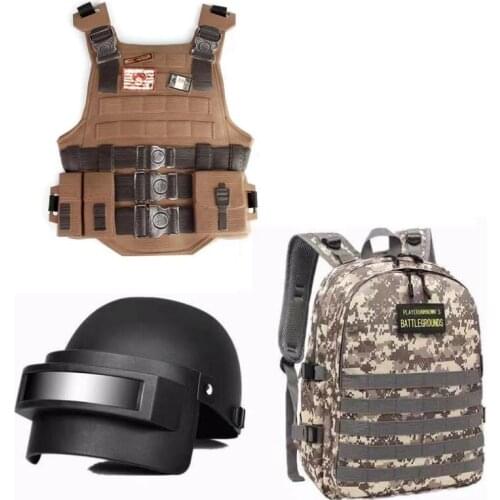 Kids Tactical Vest and Helmet Backpack Suit Kit Set Outdoor Police Game Kit for Nerf N-Strike Elite Series Hutting Accessories