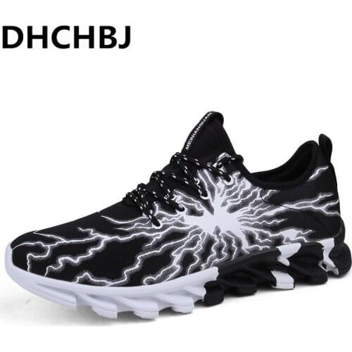 2021 New Sneakers Men Autumn Winter Sport Sneakers Men Lace Up Male Sport Running Shoes Blcak Green Track Running Shoes