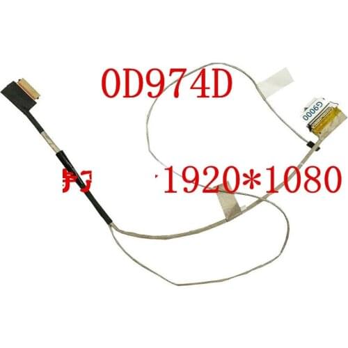 New Laptop LCD Video Flex Cable for Dell Vostro 5370 13-5370 5000 V5370 Lcd Lvds Cable 0D974D D974D Cn-0D974D