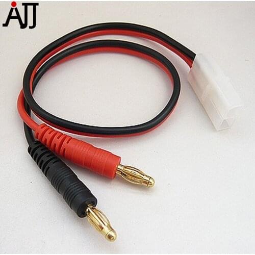 300mm Charging Lead Tamiya Female to 4.0mm Banana Plug Charge Adaptor 14AWG 100mm Cable Connector 8062