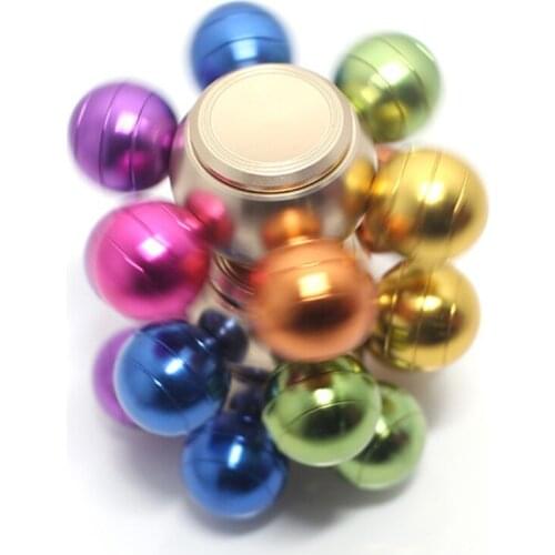 Colorful Detachable Finger Fidget Spinner Spinning Stress Relief Toy Adults Kids Toy