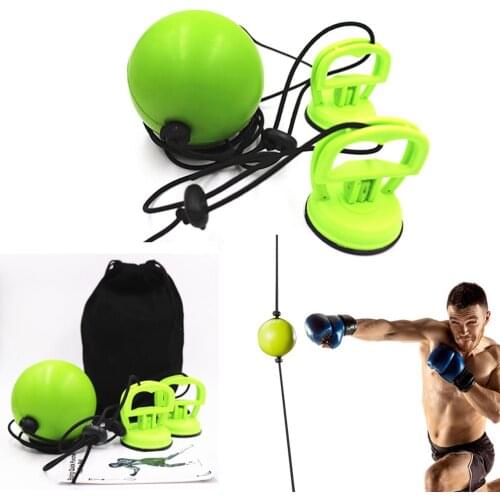Adjustable Suction Cup Boxing Reflex Speed Ball Sports Muay Thai MMA Hand Eye Reaction Training Punch Fight Ball Exercise