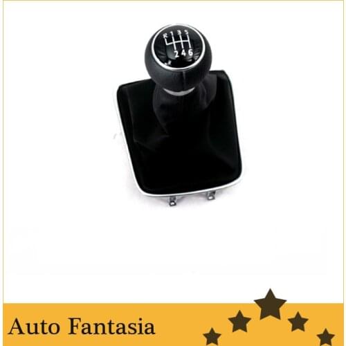 Gear Knob & Shift Boot (6 Speed) for VW Tiguan -free shipping