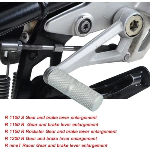 Motorcycle Gear and Brake Lever Enlargement Versio For BMW F650CS R 1100 S R R1100R Rockster R1200R R 1200 R 2010 2011 2012 2013