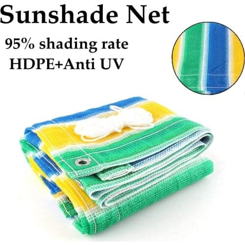 Top-grade Gardening Sunshade Net Balcony Safety Privacy Net Yard Sunshade Sails Garden Succulent Plants Sun Shade Net