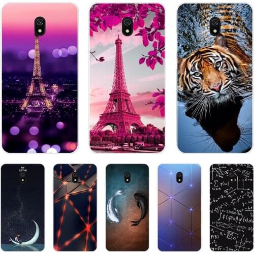 Silicon Case For Xiaomi Redmi 8a Redmi8A Case Back Cover Coque Funda Shell Soft TPU Cute Cartoon Phone Bag Bumper Protective