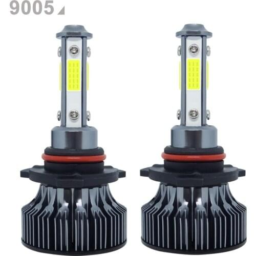 2PCS V7 H7 H8 Led Headlight Bulbs H7 H4 Car Lights H11 HB3 9005 HB4 9006 Fog Lights 4300K 6000K 100W 12V 20000LM Auto Headlamps