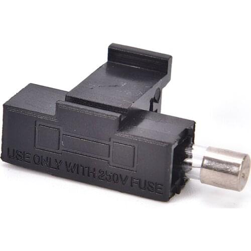 1PC AC 10A 250V Male Power Socket 3 Pin IEC320 C14 Inlet Module Plug Fuse Switch