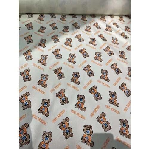 1 yard/piece digital direct spray little monster printed cotton fabric