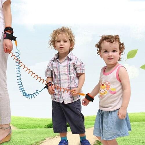 10Pcs/Lot Toddler Baby Kids Safety Harness Child Leash Anti Lost Wrist Link Traction Rope Anti Lost Bracelet Baby Safety