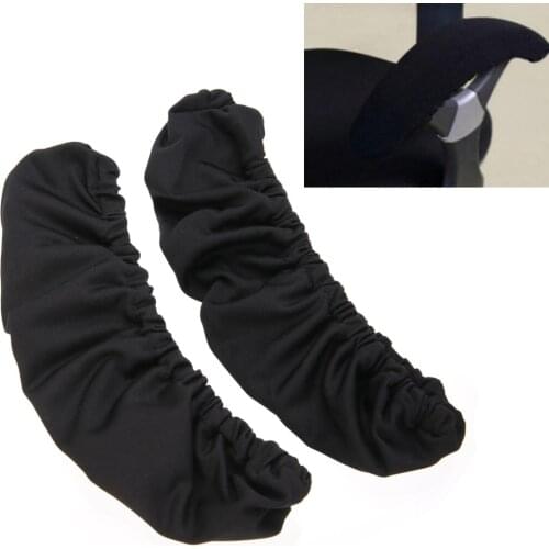 New 1Pair Polyester Office Chair Armrest Covers 20-45cm Computer Chair Arm Armrest Cover Soft Dust Protector Cover Elastic