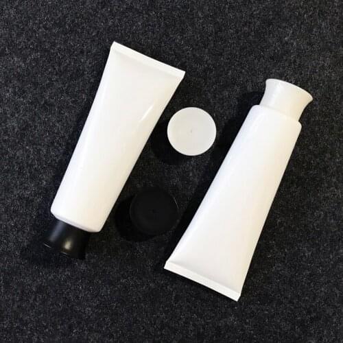300pcs/lot 120g 120ml Empty Plastic Squeeze Bottle Soft Tube Empty Cosmetic Containers For Cream Lotio Empty Cosmetic Soft Tube