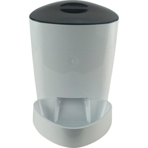 4L Large Food Dispenser Programmable WIFI App Controlled with Voice Record Easy Check