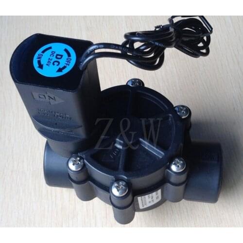 Garden irrigation automatic control Z&W 075D 3/4-Inch Female Pipe Threaded Auto Inline Sprinkler Valve DC12V