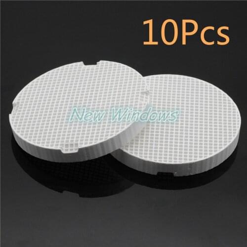 Large Slots 10Pcs Dental Lab Honeycomb Firing Trays Round For Zirconia Pins