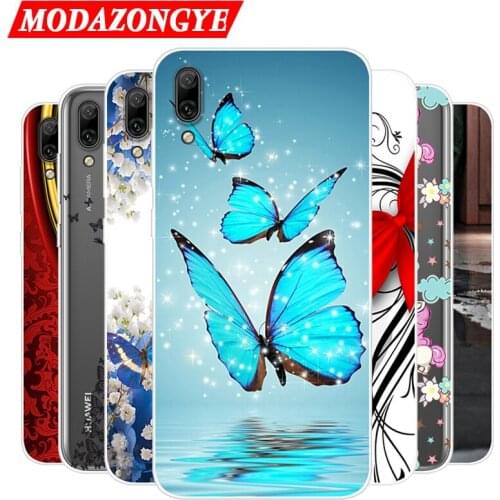 Huawei Y7 Pro 2019 Case Huawei Y7 2019 Case Silicone TPU Phone Case Huawei Y7 Pro 2019 DUB-LX1 DUB-LX2 Y7Pro Y 7 2019 Case Soft