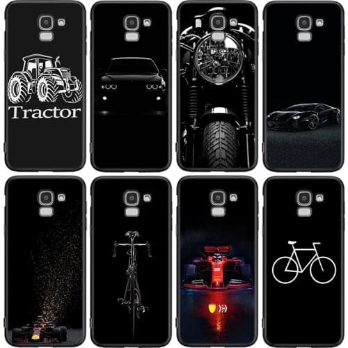 Motorcycle Cars Man For Samsung Galaxy J8 J7 Duo J6 J5 Prime J4 Plus J3 J2 Core 2018 2017 2016 Phone Case Cover