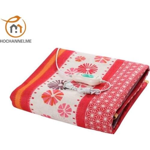 Electric Blanket For Winter Warm Heating Pad Electric Heated Blanket Single Double Size