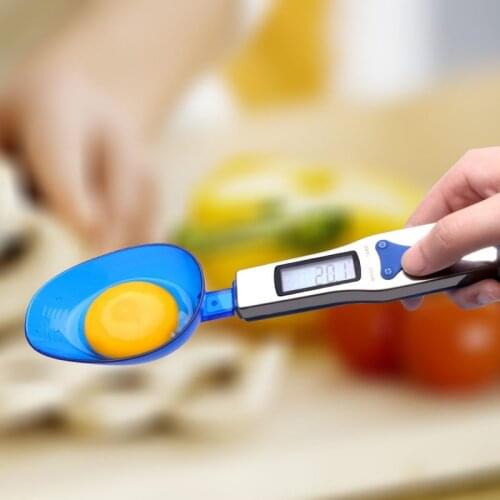 500g/0.1g Kitchen Scale Electronic Measuring Spoon Scale LCD Display Digital Spoon Gram Spoon Weight Volumn Food Scale