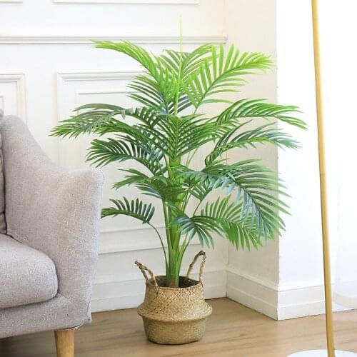 Chrysalidocarpus Lutescens Potted Plant Lnterior Living Room Decorated With Fake Trees Nordic Green Plants Office Home Decor