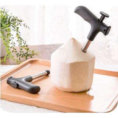 Coconut shell opener