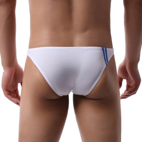 Mens Underwear Jock Strap Low Waist Ultra Thin Seamless Briefs Cueca Slip Homme Underpants Calzoncillos Hombre Panties Bikini