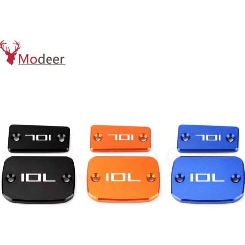 701 Enduro 2016-2021 New Pair CNC Front Brake And Clutch Fluid Reservoir Cover Cap For Husqvarna SVARTPILEN 701 STYLE 2019 2020