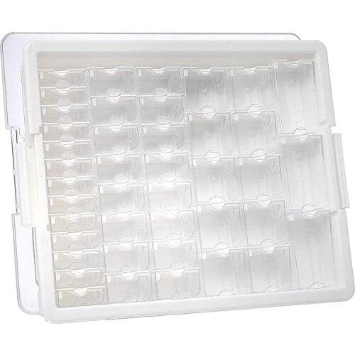 Bead Organizer with 42 Containers of Various Sizes a Tray and Lid for Beads and More Diamond Painting Drills Storge Box