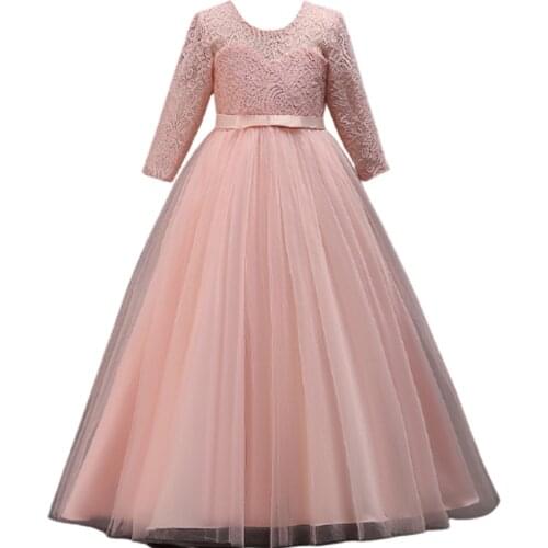 KEAIYOUHUO 2021 New Summer Dress Girls Birthday Party Evening Dress Flower Girl Princess Dresses Kids Clothes Girls Vestidos 3Y