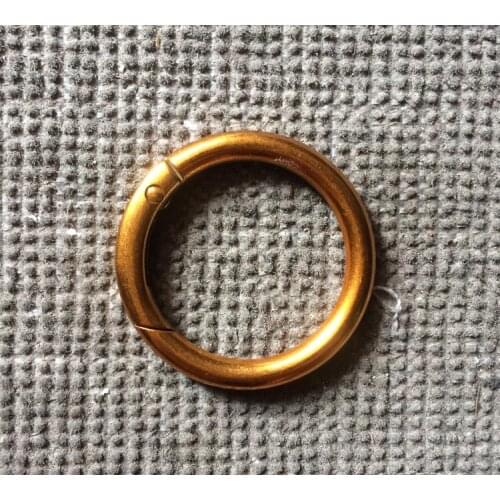 Antique Gold zinc alloy clip buckle