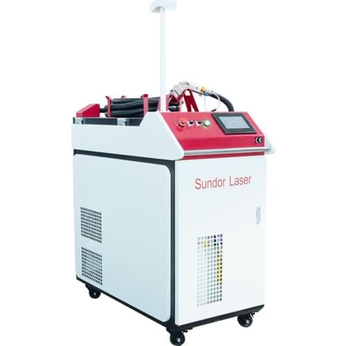 500w Sundor Handheld Mould Fiber Laser Welding Machine Laser Spot Welder for Jewelry Robotic
