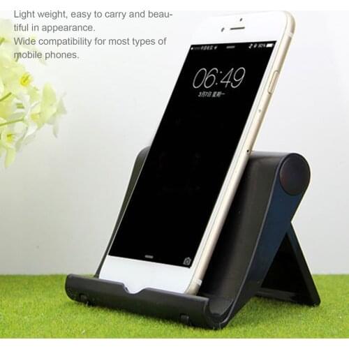 Folding Tablet Phone Holder Universal Cradle Adjustable Desktop Mount Tripod Stand Holder Support for iPad Pad Table Stabilizer
