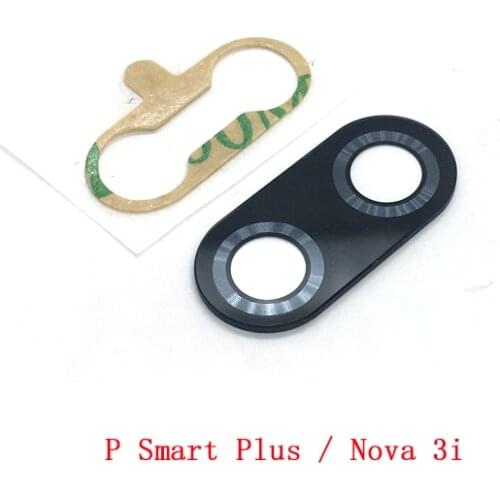 10pcs Rear Back Camera Glass Lens Cover For Huawei Nova 3i / P Smart Plus with Ahesive Sticker Replacement Parts