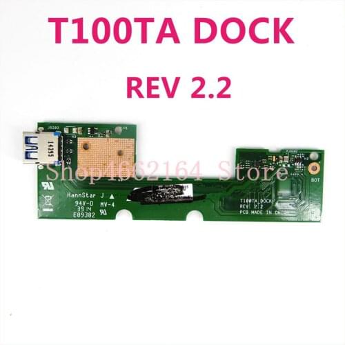 T100TA DOCK_BOARD REV 2.2 For ASUS Tablet PC T100T T100TA laptop motherboard IO BOARD USB Connectors Port Board