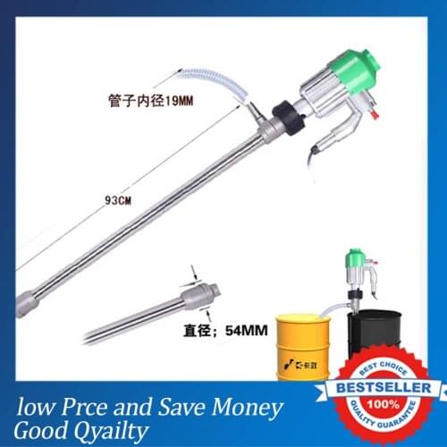 Good Quality 40L/min Stainless Steel Explosion-proof Barrel Pump Portable Methanol Gasoline Pump