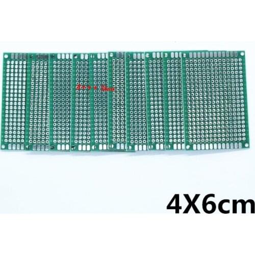 10pcs 4x6cm 4*6 Double Side Prototype PCB diy Universal Printed Circuit Board