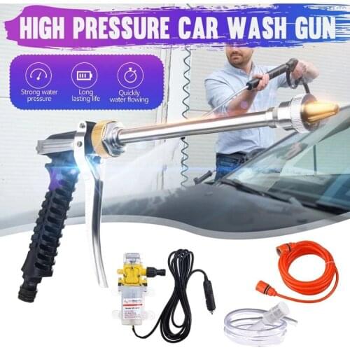 12V 100W Car Washer-Guns Pump Car Sprayer High Pressure Cleaner Electric Cleaning Car Care Portable Washing Machine