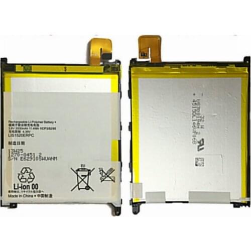 3000mAh LIS1520ERPC For Sony Xperia Z Ultra XL39 XL39H C6802 C6806 C6833 Togari L4 ZU High quality Replacement Battery