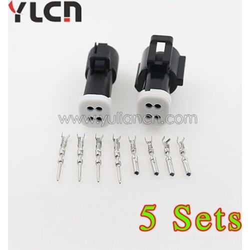 1.5 series hot sale pbt 4 pin electrical wire auto Connector 5 sets