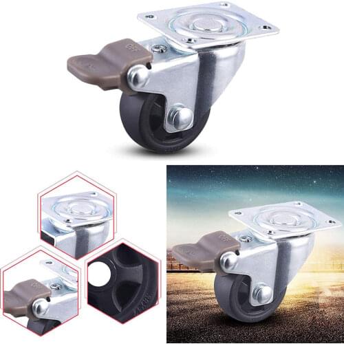 JFBL Hot 4Pcs Swivel Casters 360-Degree Furniture Casters Swivel Load-Bearing Casters for Furniture Trolleys