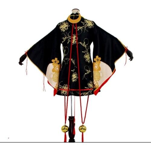 Anime Onmyoji Menreiki Cosplay Costume Awakening Kimono Antico Dress Halloween New Year Suit Costume Full Set
